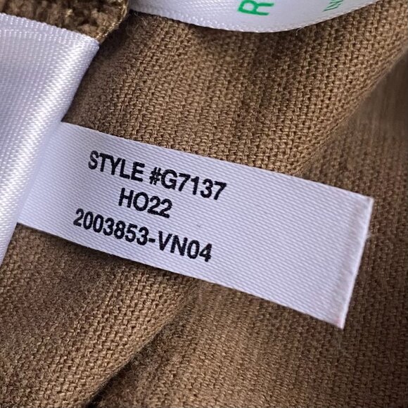 J. CREW 770 Corduroy Pants Men's 33 x 34 Measures 36 x 33 Brown Straight Fit - Picture 8 of 13